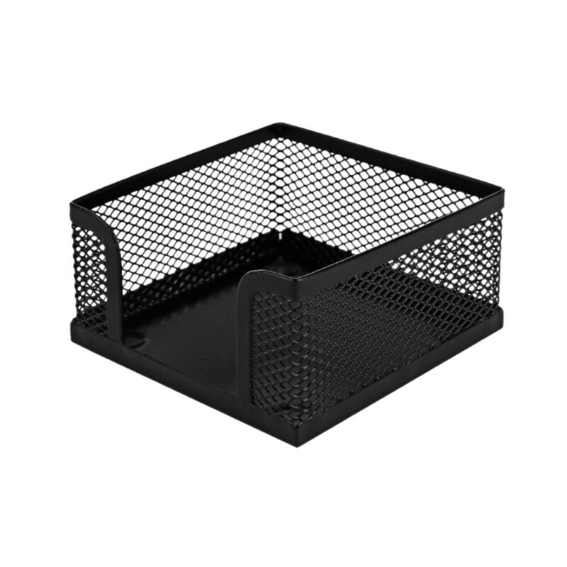 جای کاغذ یادداشت رومیزی مدل فلزی توری