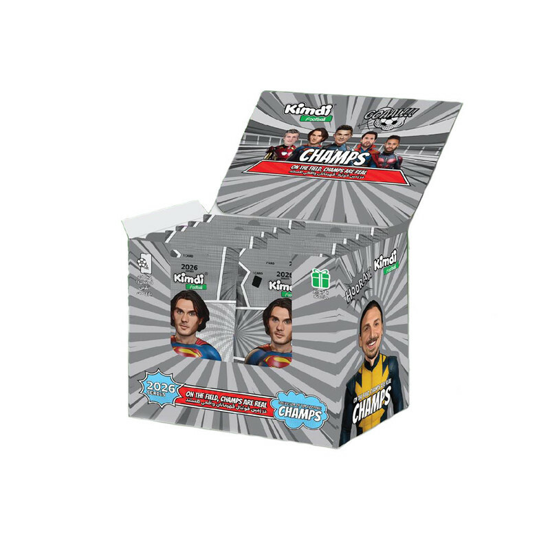 اسباب بازی شانسی کیمدی مدل چمپس 2026 بسته 1عددی