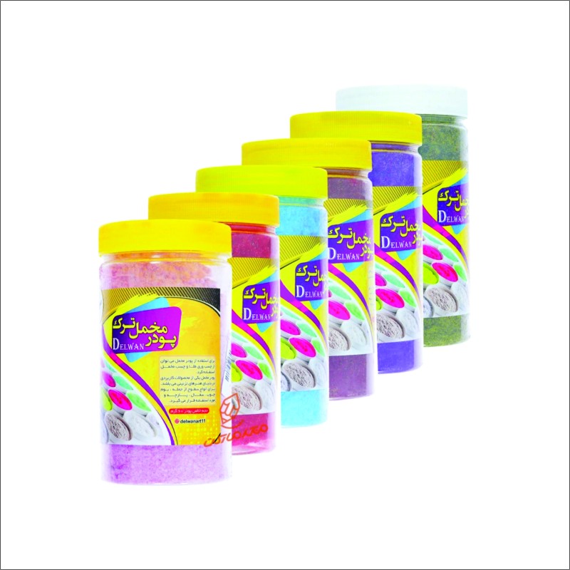 پودر مخمل 60 گرم دلوان DELVAN