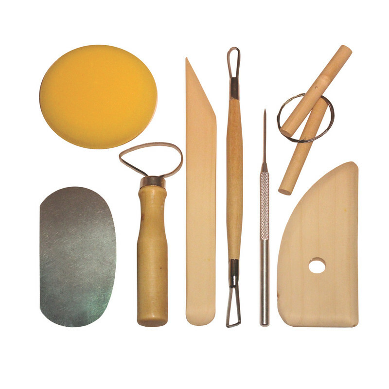 ابزار سفالگری مدل RImaaa-  مجموعه 10 عددی