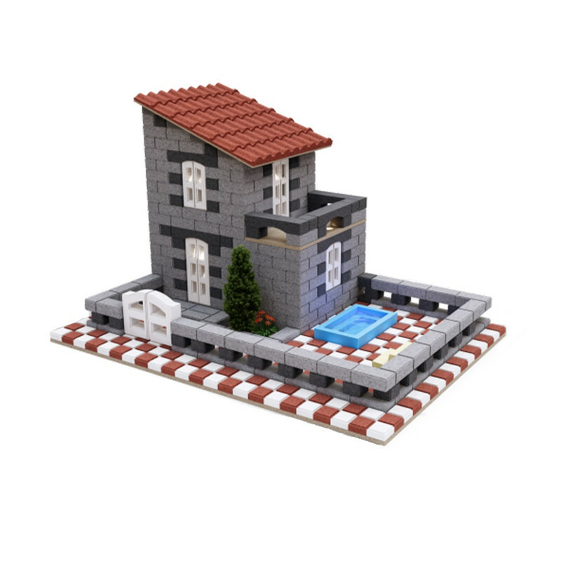 ساختنی اشل مدل ویلای دو طبقه