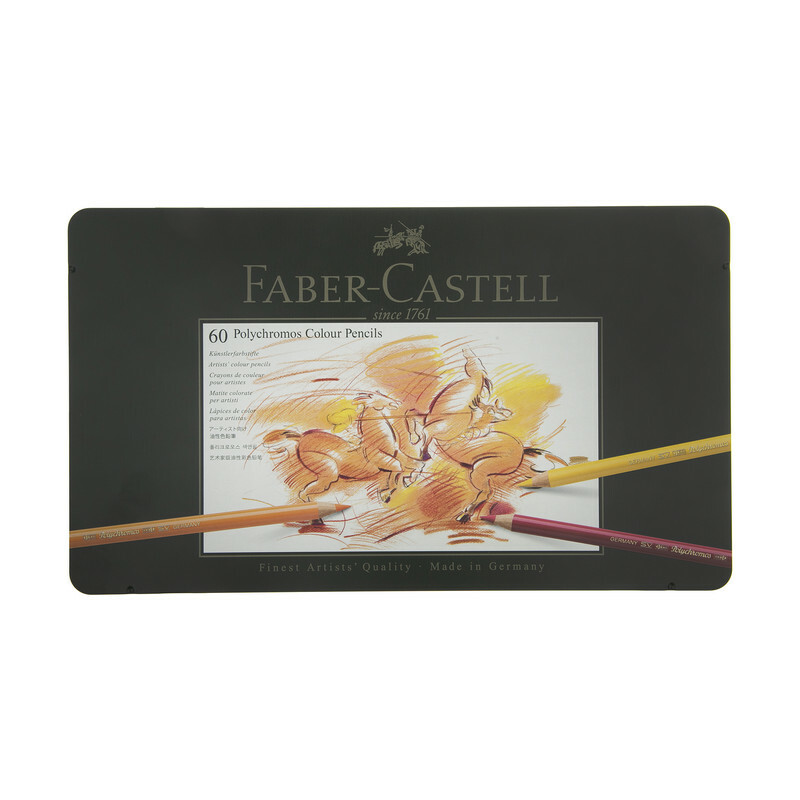 مداد رنگی 60 رنگ  پلی کروم فابر-کاستل مدل Polychromos