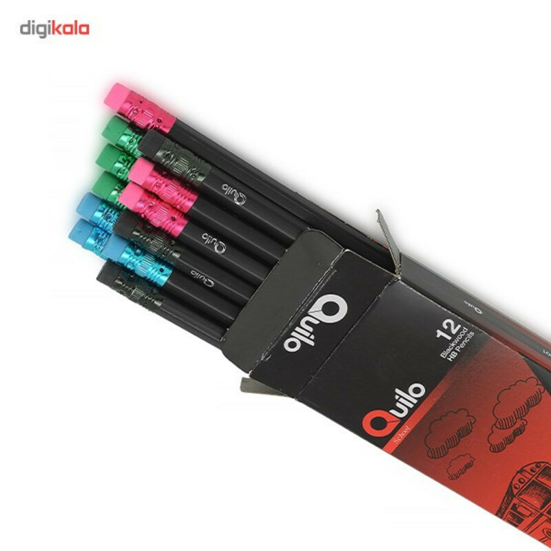 مداد مشکی کوییلو مدل Blackwood کد 634001 تک عددی
