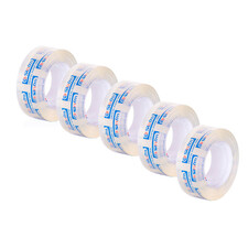 چسب نواری استورم مدل Crystal Clear کد HL-136 عرض 2 سانتی متر بسته 5 عددی