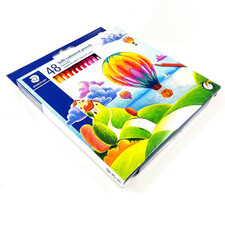 مداد رنگی 48 رنگ استدلر مدل Soft coloured pencils