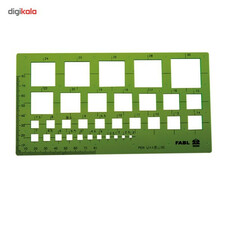 شابلون مربع فابل کد FB417