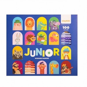 ماژیک نقاشی100رنگ جونیور اسکول فنز کد922206جدید