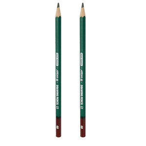 مداد طراحی آریا مدل B6 بسته 2 عددی