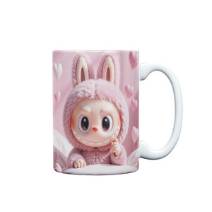 ماگ مدل عروسکی طرح لابوبو کد 1321