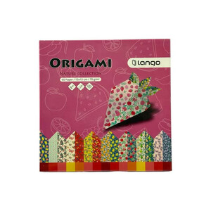 کاغذ اوریگامی لانگو مدل فانتزی کد 000 بسته 60 عددی