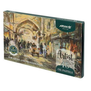 پاستل 48 رنگ آریا مدل Artist کد 2604