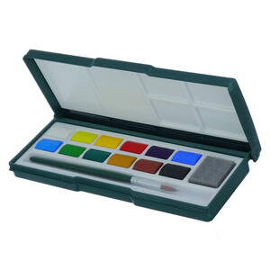 آبرنگ 12 رنگ آریا  مدل آرتیست