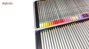 مداد رنگی 72 رنگ پیکاسو جعبه فلزی