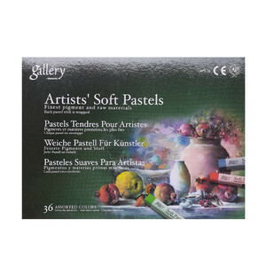 پاستل گچی 36 رنگ گالری