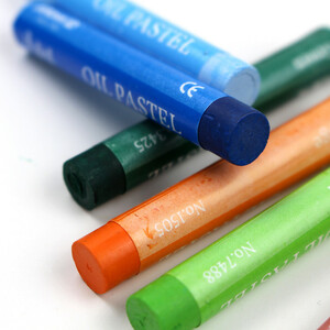 پاستل روغنی 12 رنگ آریا مدل آرتیست