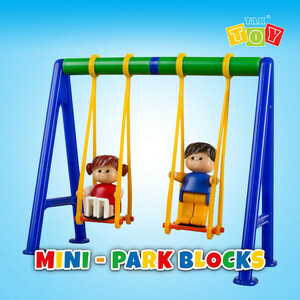 مینی پارک ساختنی تارا و توکا مدل 37 تکه