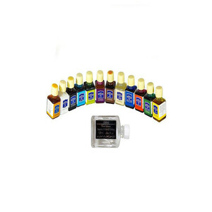 رنگ ویترای ورسای کد v95 حجم 30 میلی لیتر مجموعه 12 عددی به همراه تینر