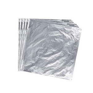 ورق نقره ابعاد 20 در 20 بسته 20 عددی