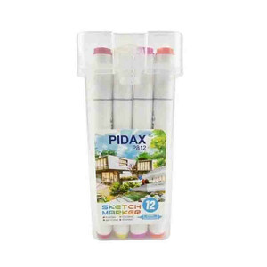 ماژیک راندو پیداکس مدل براش بسته 12 عددی