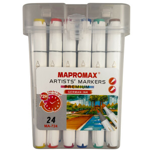 ماژیک راندو مپرومکس مدل براش بسته 24 عددی