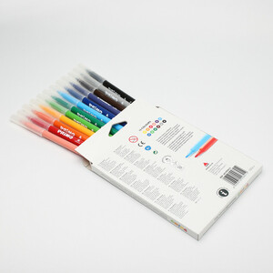 ماژیک 12 رنگ پریمو مدل Fine-tip Fibre Pens