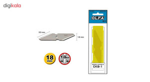 تیغ شمشیری  الفا کد CKB-1