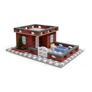 ساختنی اشل مدل ویلای باغ