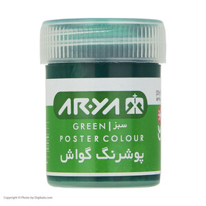 گواش 6 رنگ آریا مدل 4027 جعبه ای