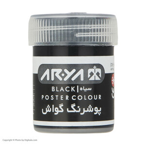 گواش 6 رنگ آریا مدل 4027 جعبه ای