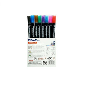 ماژیک گلس برد پیداکس کد P-760 بسته 8 عددی