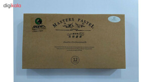 پاستل گچی 12 رنگ ماریس مدل Masters کدF-2012
