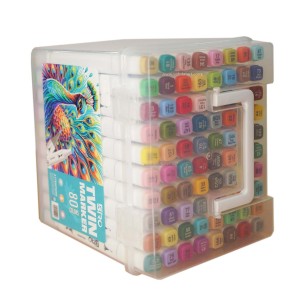 ماژیک راندو 12 رنگ 2 سر بیرو BIRO