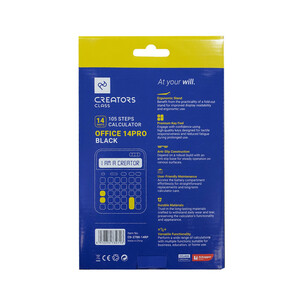ماشین حساب سی کلاس کریتورز مدل CD-2788-14RP رنگ مشکی
