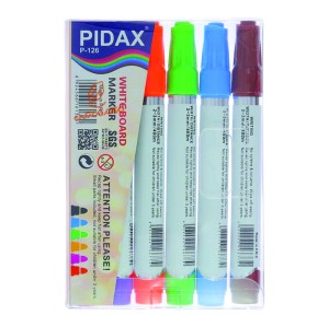 ماژیک وایت برد 6 رنگ P-126 پیداکس PIDAX