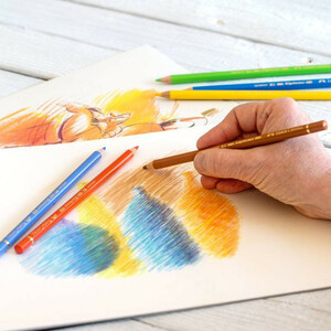 مداد رنگی 24 رنگ فابر کاستل مدل Polychromos