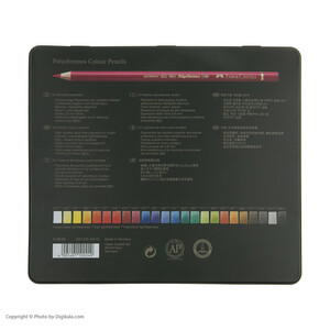 مداد رنگی 24 رنگ فابر کاستل مدل Polychromos