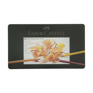 مداد رنگی 60 رنگ  پلی کروم فابر-کاستل مدل Polychromos