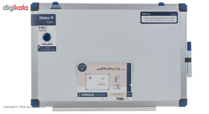 تخته وایت برد شیدکو مدل آلفا سایز 60×40 سانتی‌متر