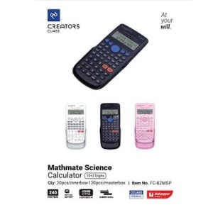 ماشین حساب مهندسی سی کلاس کریتورز کد FC-82MSP-3 رنگ سفید