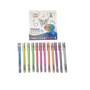 روان نویس پیداکس مدل اکرولیک کد P 940 بسته 12 عددی