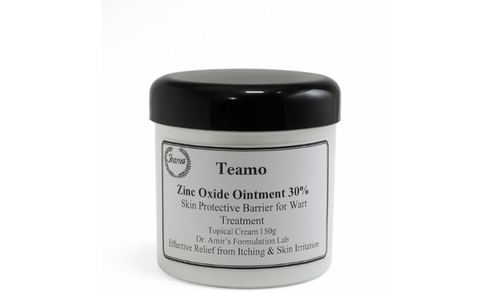 پماد زینک اکساید محافظ پوست در درمان زگیل