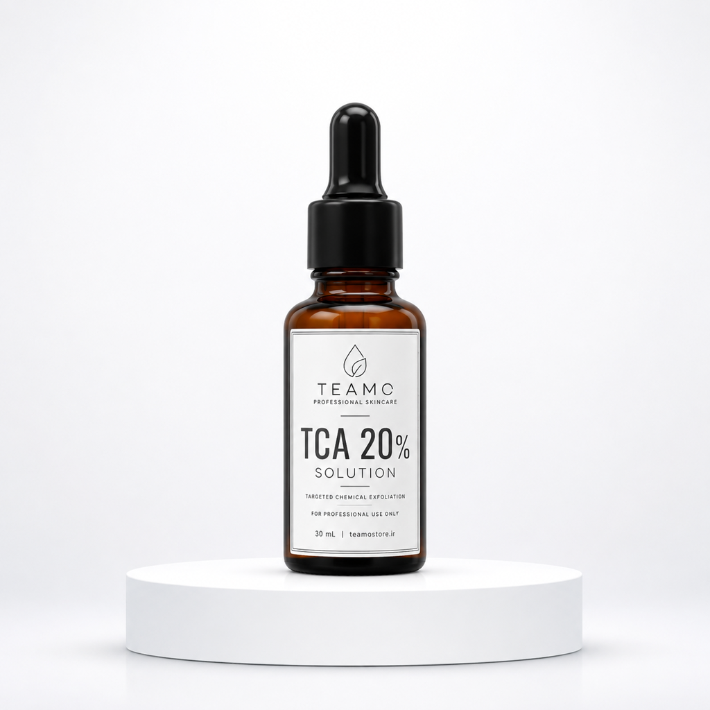 محلول TCA 20% اصل | لایه بردار شیمیایی تخصصی برای لک و هایپرپیگمنتیشن