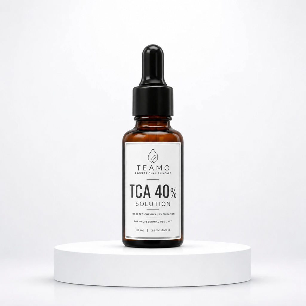 محلول TCA 40% اصل | لایه بردار شیمیایی تخصصی برای لک و هایپرپیگمنتیشن 30ml