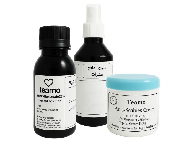 پکیج ضد گال تیآمو اصل - درمان قطعی گال ،ضد خارش ،مناسب کل خانواده