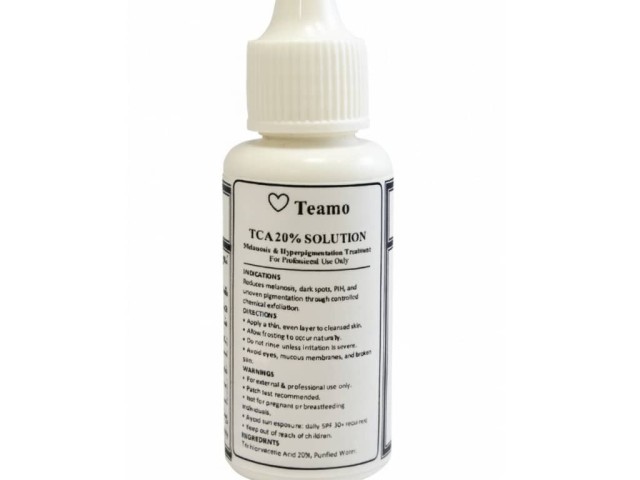 teamostore محلول TCA 20% | لایه بردار شیمیایی تخصصی برای لک و هایپرپیگمنتیشن