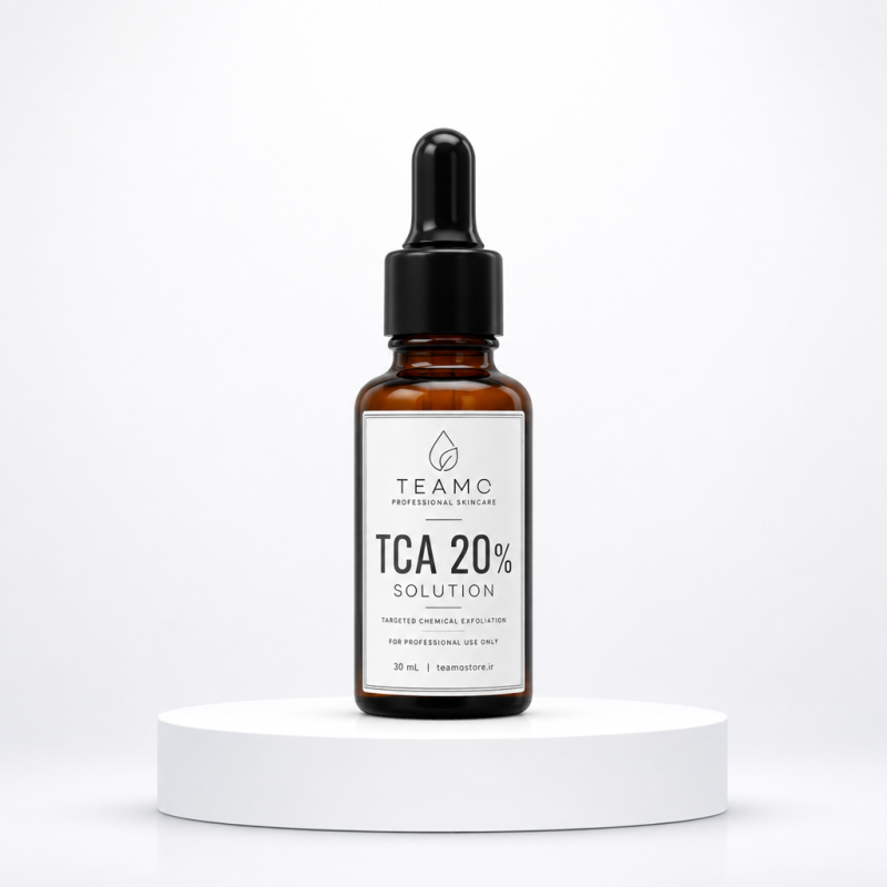 محلول TCA 20% اصل | لایه بردار شیمیایی تخصصی برای لک و هایپرپیگمنتیشن
