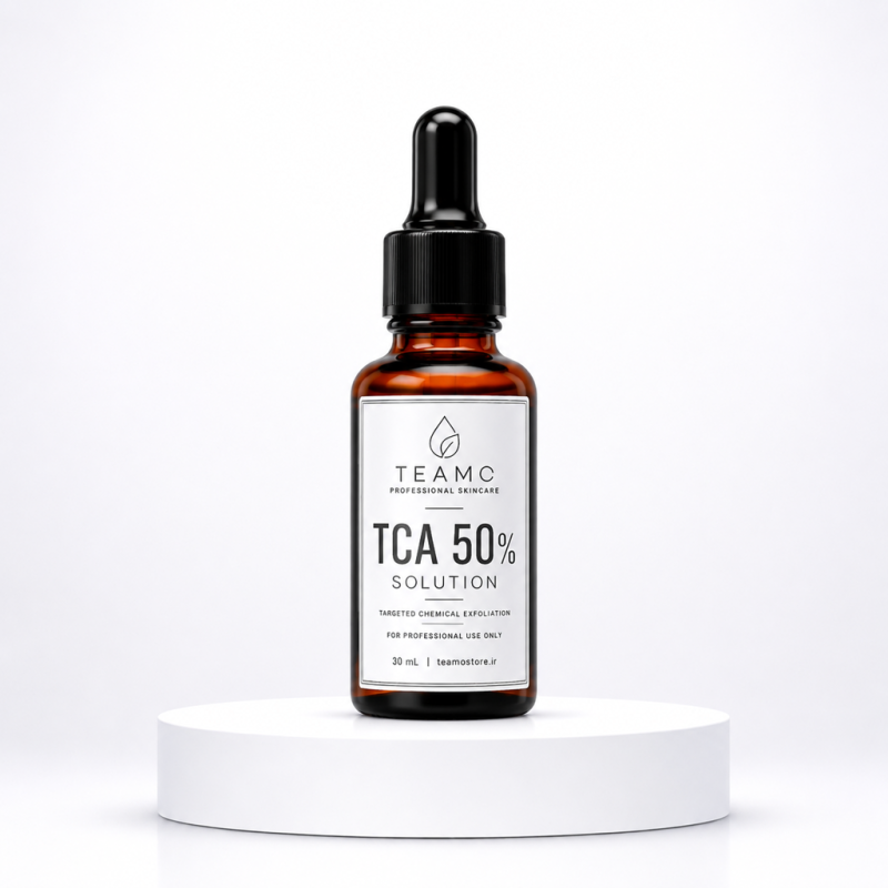 محلول TCA 50% اصل | لایه بردار شیمیایی تخصصی برای لک و هایپرپیگمنتیشن