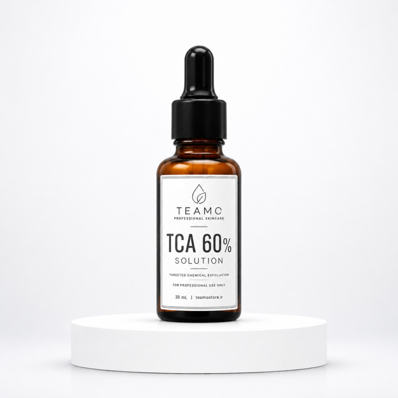 محلول TCA 60% اصل | لایه بردار شیمیایی تخصصی برای لک و هایپرپیگمنتیشن 30ml