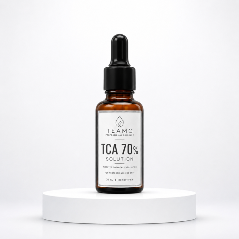 محلول TCA 70% اصل | لایه بردار شیمیایی تخصصی برای لک و هایپرپیگمنتیشن 30ml