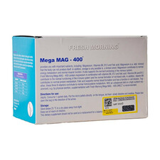 ساشه منیزیم مگا مگ - 400 فرش مورنینگ بسته 30 عددی